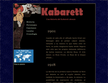 Tablet Screenshot of kabarett.es